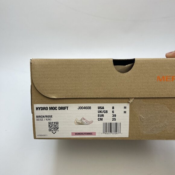 Merrell Women's Hydro Moc Drift Water Shoes Clog Rainbow Anise/Rose Size 8 US - Picture 7 of 9